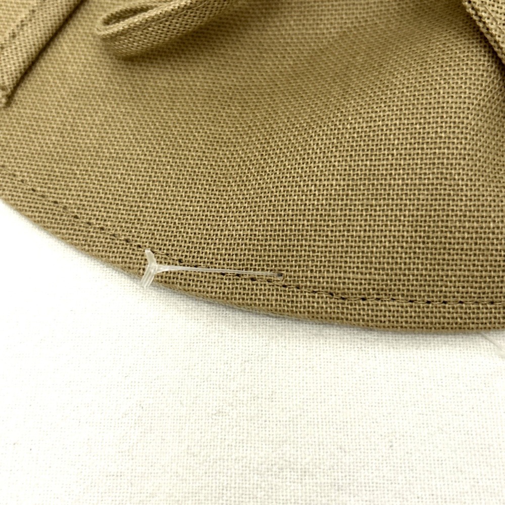 SCALA Women's Wide Brim Sun Hat Khaki Cotton Canvas Adjustable Beach Pool Travel - Picture 4 of 6